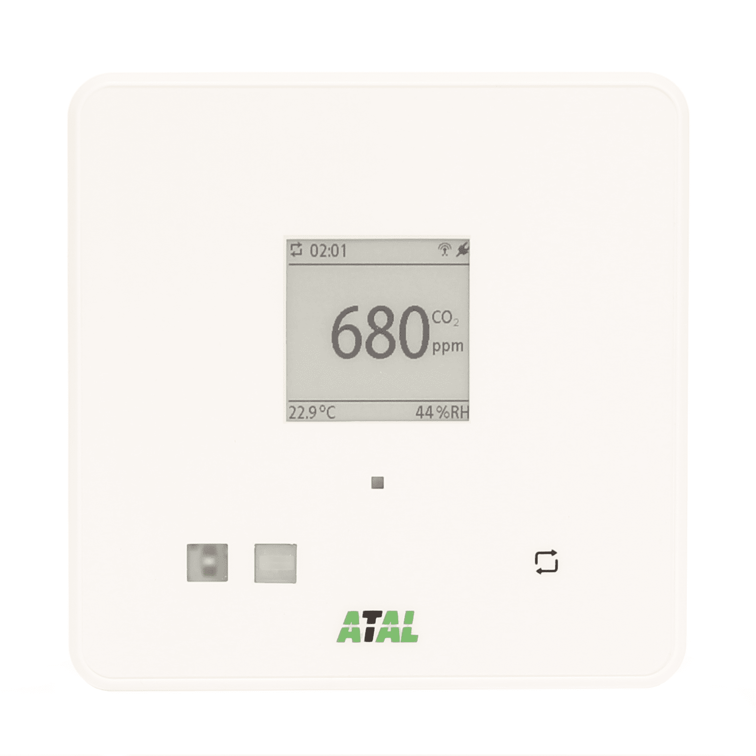 Afbeelding van AZ-AQM-LB AirZenZ LoRa binnenklimaat CO2 en fijnstof datalogger met licht en bewegingssensor